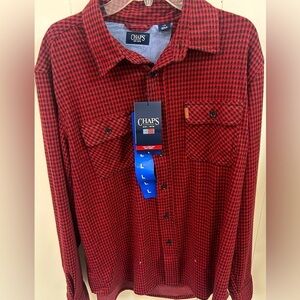 chaps nwt long sleeve shirt